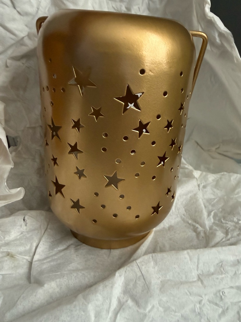 Milky Way Lantern (Gold plated steel)